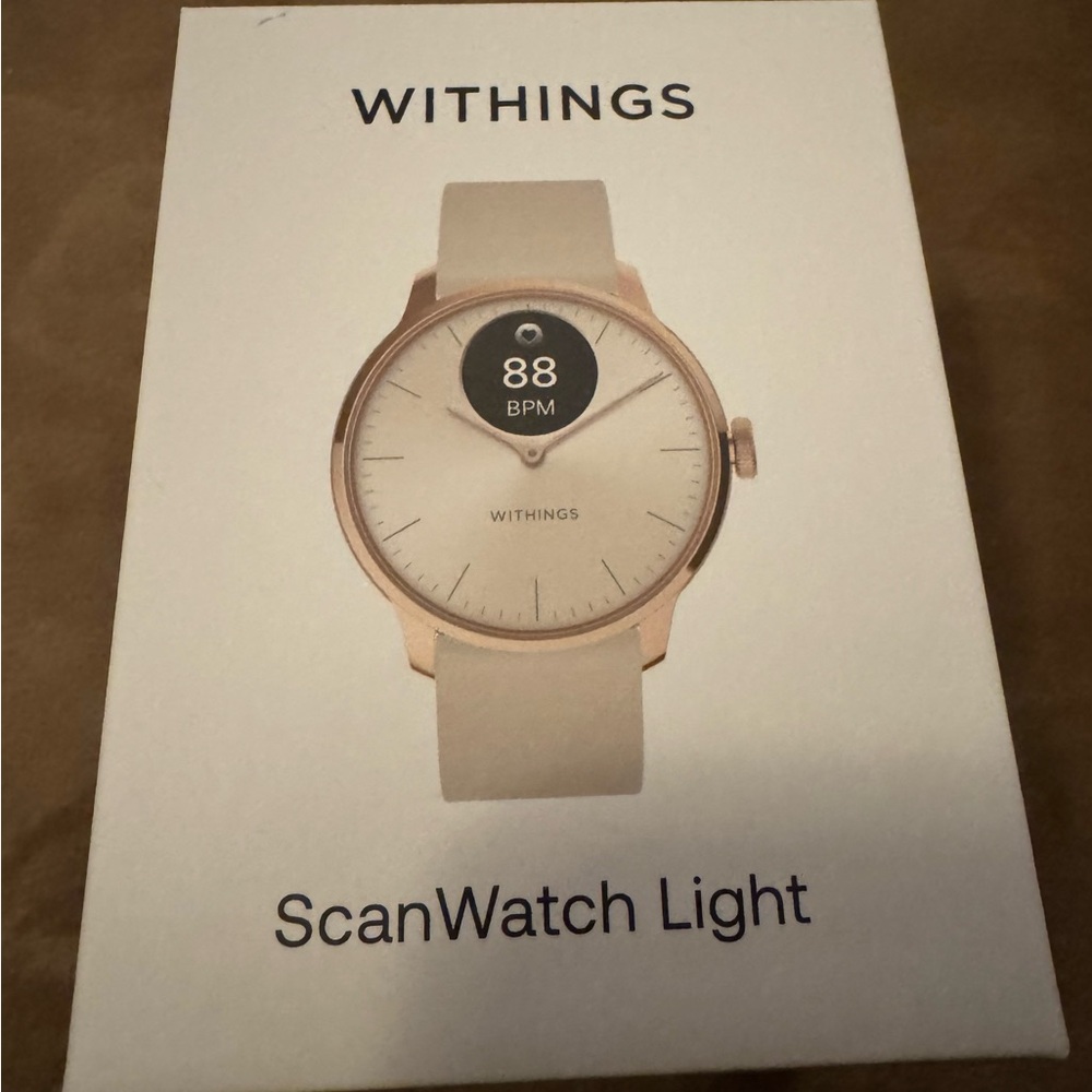 ScanWatch Light - Gold and Cream